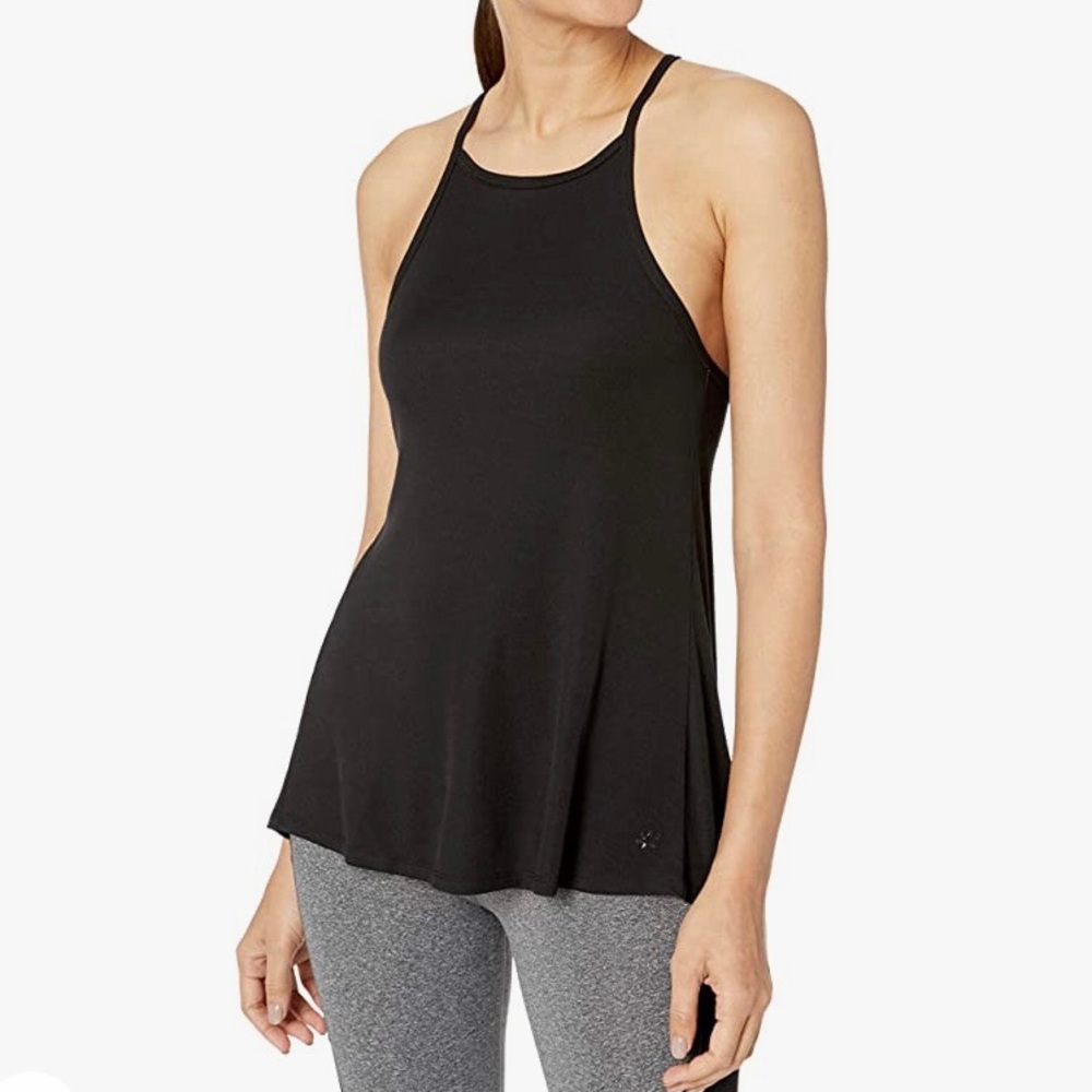 Splendid Black Workout  Tank Top XS NWT